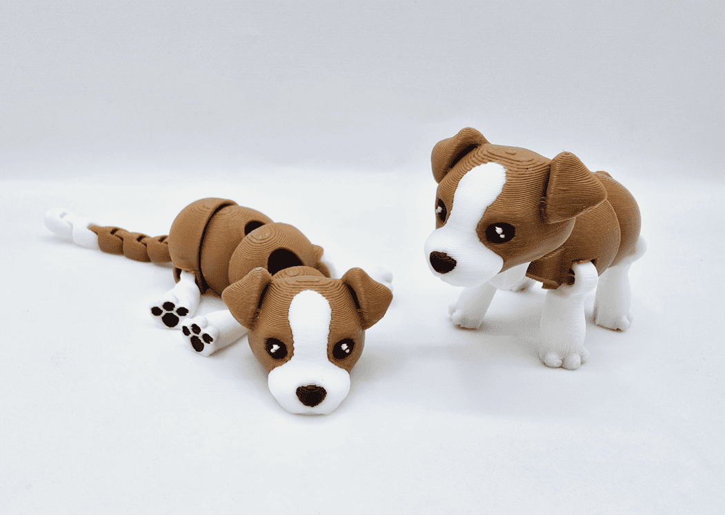 3d printed toy_6_3d printed puppy